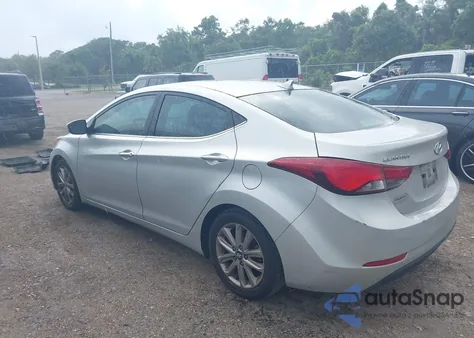 2015 Hyundai Elantra Se from USA, damaged, VIN 5NPDH4AEXFH610768